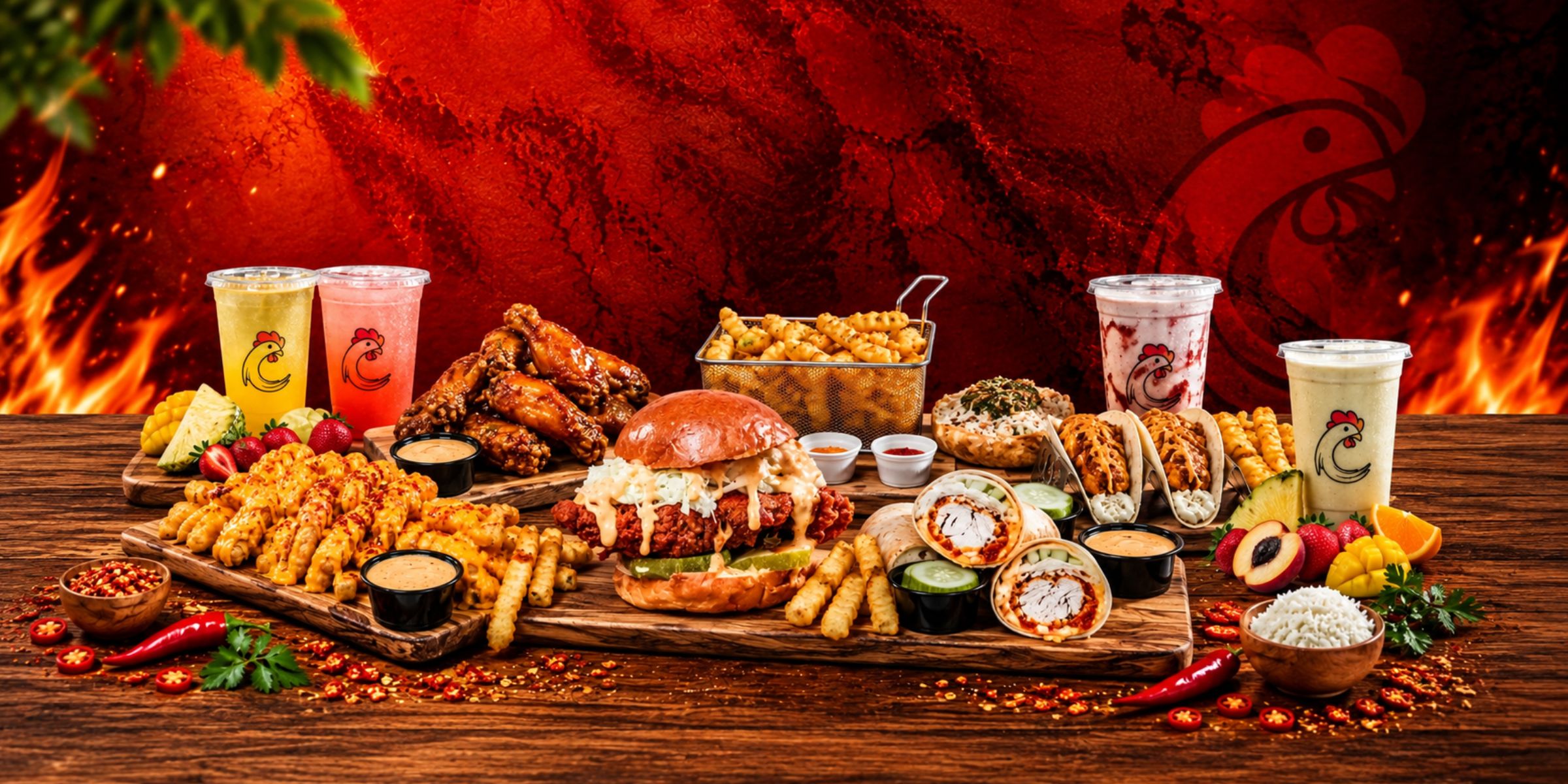 Catering spread