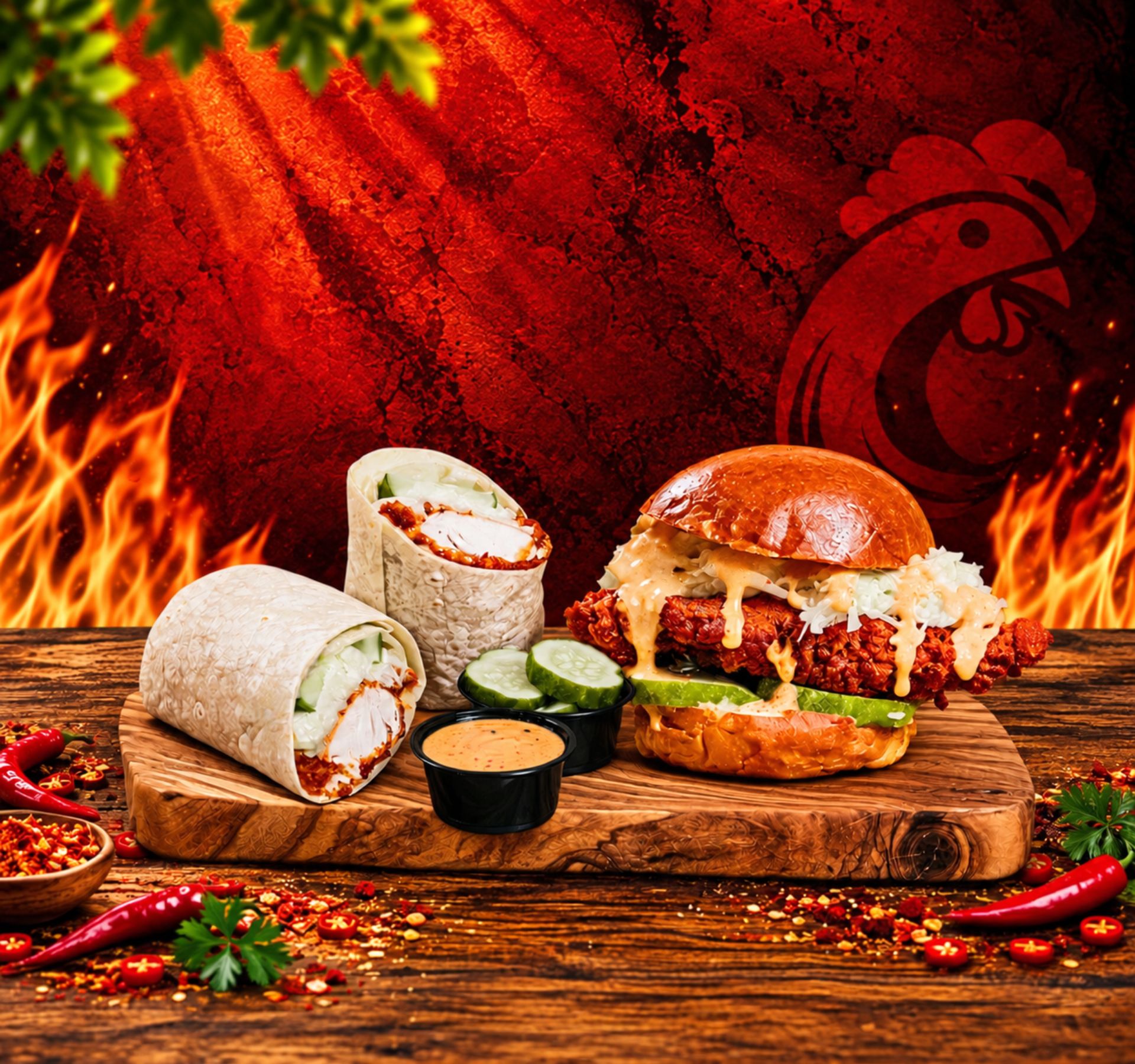 Franchise food spread
